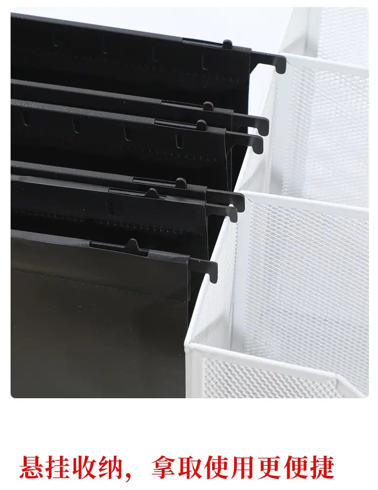 Double-Sided Reinforced Hanging File Folder with Side Expansion for Office Contracts and Documents, Pp Waterproof Document Bag — feature 3
