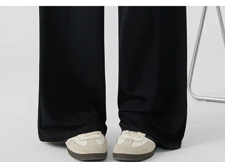 Thin Cool Maternity Pants 2026 Summer Ice Silk Modal Outerwear Non-Belly-Support Wide-Leg Pants Long Pants — feature 40