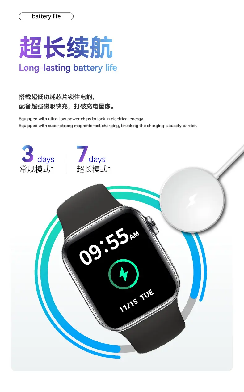 S11 Smart Watch Huaqiangbei Bluetooth Phone Remote Control Camera Smartwatc Blood Pressure Heart Rate Exercise Step Counter — feature 5