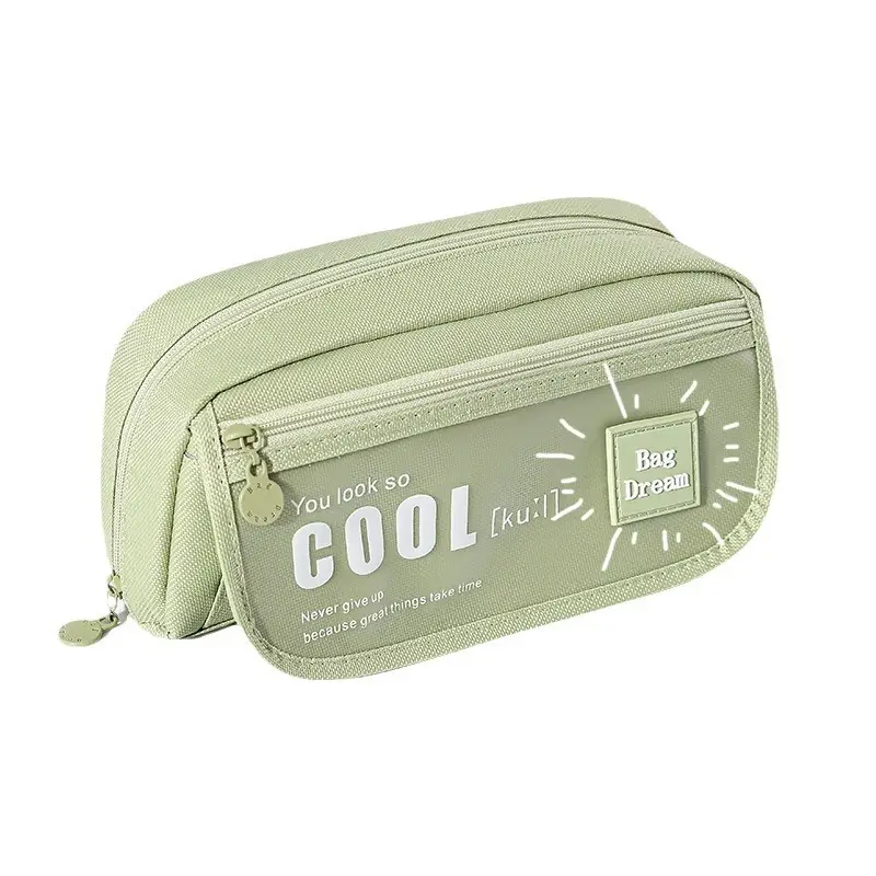 High-Looking, Simple Design, Niche Style, Large-Capacity Pencil Case - Image 10