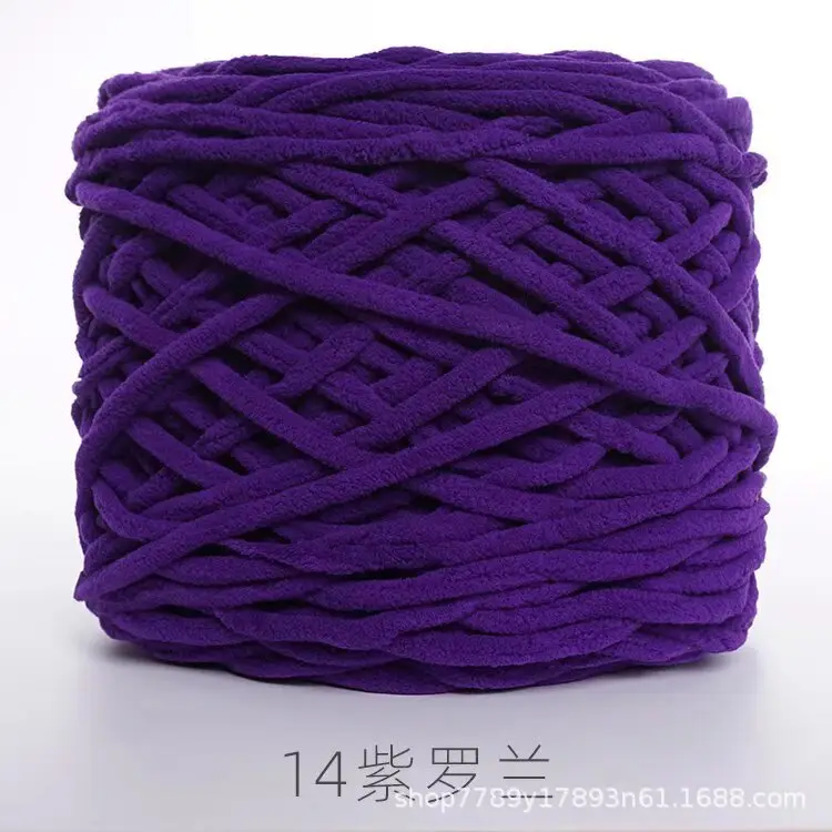 New 0.19kg Large Ice Bar Line Crochet Doll Cushion Hook Slipper Hook Handmade DIY Knitting Cross-Border Wholesale Dropshipping