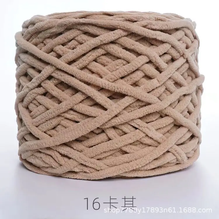 New 0.19kg Large Ice Bar Line Crochet Doll Cushion Hook Slipper Hook Handmade DIY Knitting Cross-Border Wholesale Dropshipping