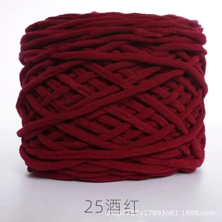 New 0.19kg Large Ice Bar Line Crochet Doll Cushion Hook Slipper Hook Handmade DIY Knitting Cross-Border Wholesale Dropshipping