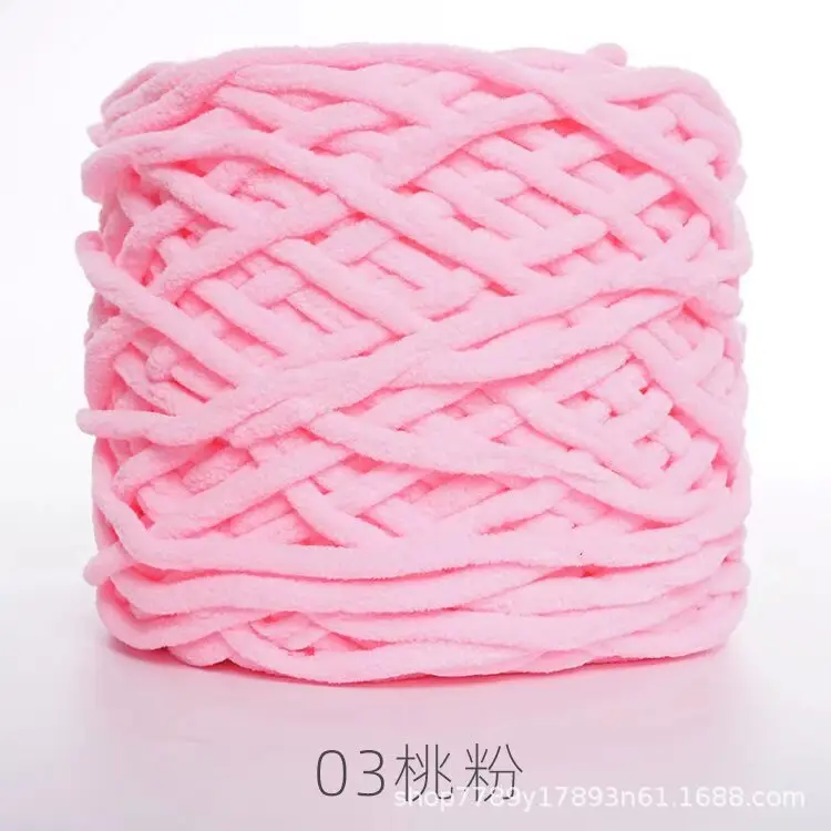New 0.19kg Large Ice Bar Line Crochet Doll Cushion Hook Slipper Hook Handmade DIY Knitting Cross-Border Wholesale Dropshipping