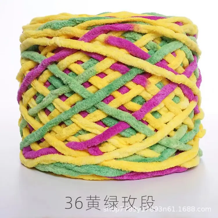 New 0.19kg Large Ice Bar Line Crochet Doll Cushion Hook Slipper Hook Handmade DIY Knitting Cross-Border Wholesale Dropshipping