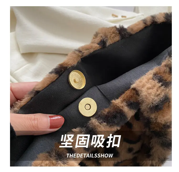 Cross-Border Bags Fashion Furry Handbags 2026 Foreign Trade Versatile Stylish Plush Women's Bags Trendy Cute Ladies' Bags — feature 12