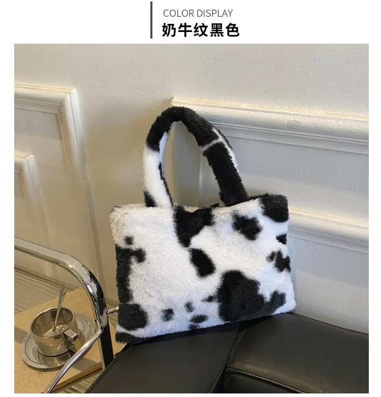 Cross-Border Bags Fashion Furry Handbags 2026 Foreign Trade Versatile Stylish Plush Women's Bags Trendy Cute Ladies' Bags — feature 37
