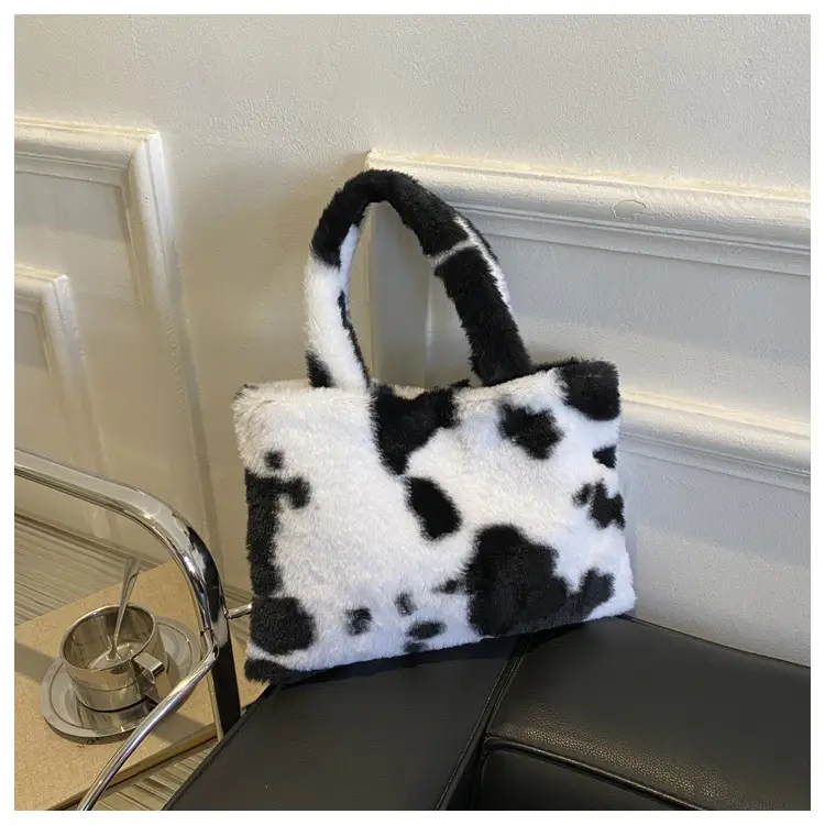 Cross-Border Bags Fashion Furry Handbags 2026 Foreign Trade Versatile Stylish Plush Women's Bags Trendy Cute Ladies' Bags — feature 39