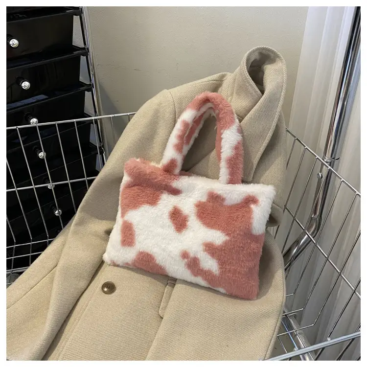 Cross-Border Bags Fashion Furry Handbags 2026 Foreign Trade Versatile Stylish Plush Women's Bags Trendy Cute Ladies' Bags — feature 41