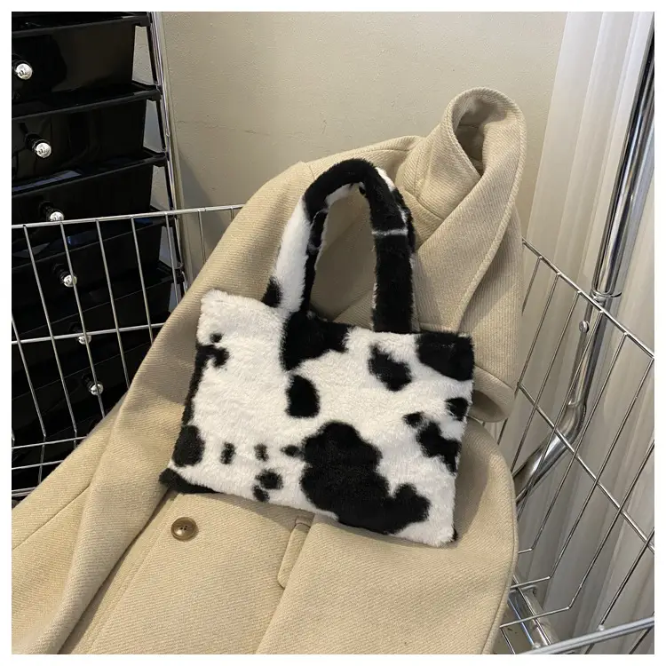 Cross-Border Bags Fashion Furry Handbags 2026 Foreign Trade Versatile Stylish Plush Women's Bags Trendy Cute Ladies' Bags — feature 42