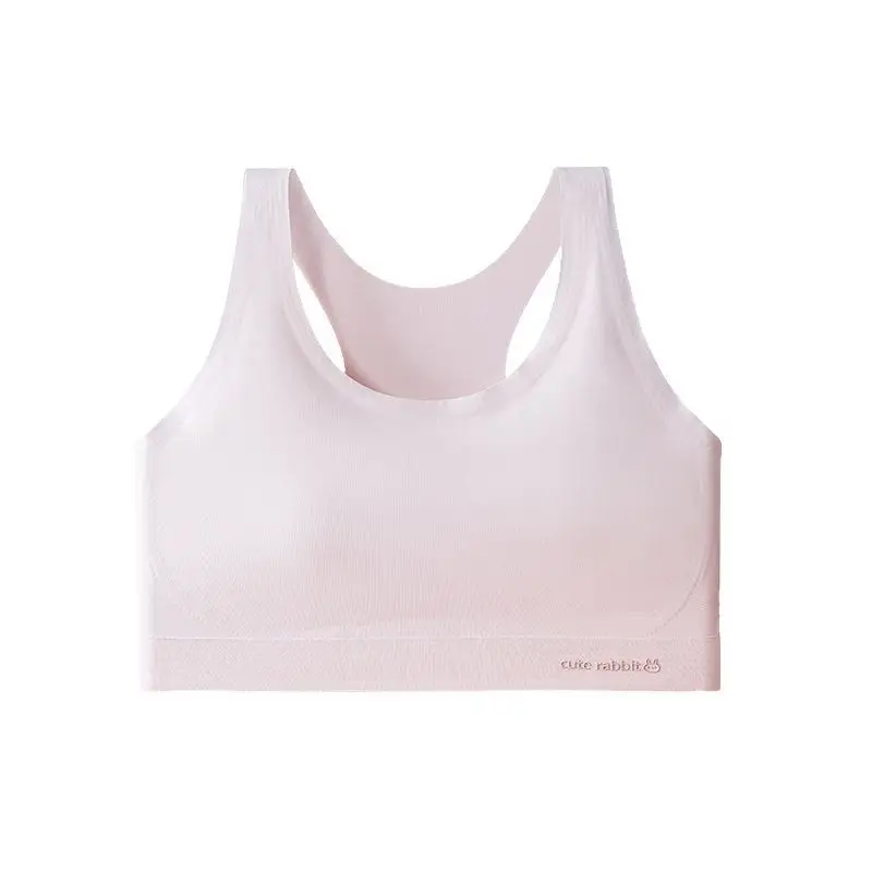 Seamless Girls' Underwear for Ages 10-14, Puberty Stage Two, Junior High School Students' Bras