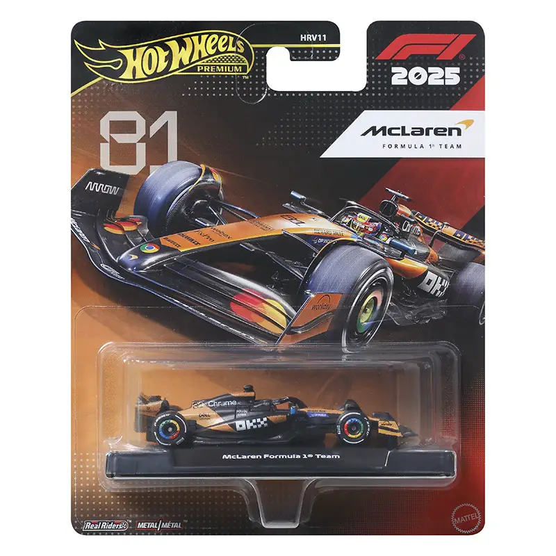 In-Stock New Hot Wheels Gold Label F1 Dual Car Racing Set Red Bull Mercedes F1 Racing Car Limited Edition Hr Alloy Model Car