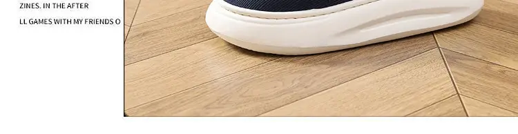 Casual Style Thick-Soled Cloth Shoes for Men and Women, Breathable Slip-On Black Lazy Shoes, Comfortable, Non-Slip, Sweat-Absorbent, Hemp-Soled, Spring and Autumn Style — feature 35