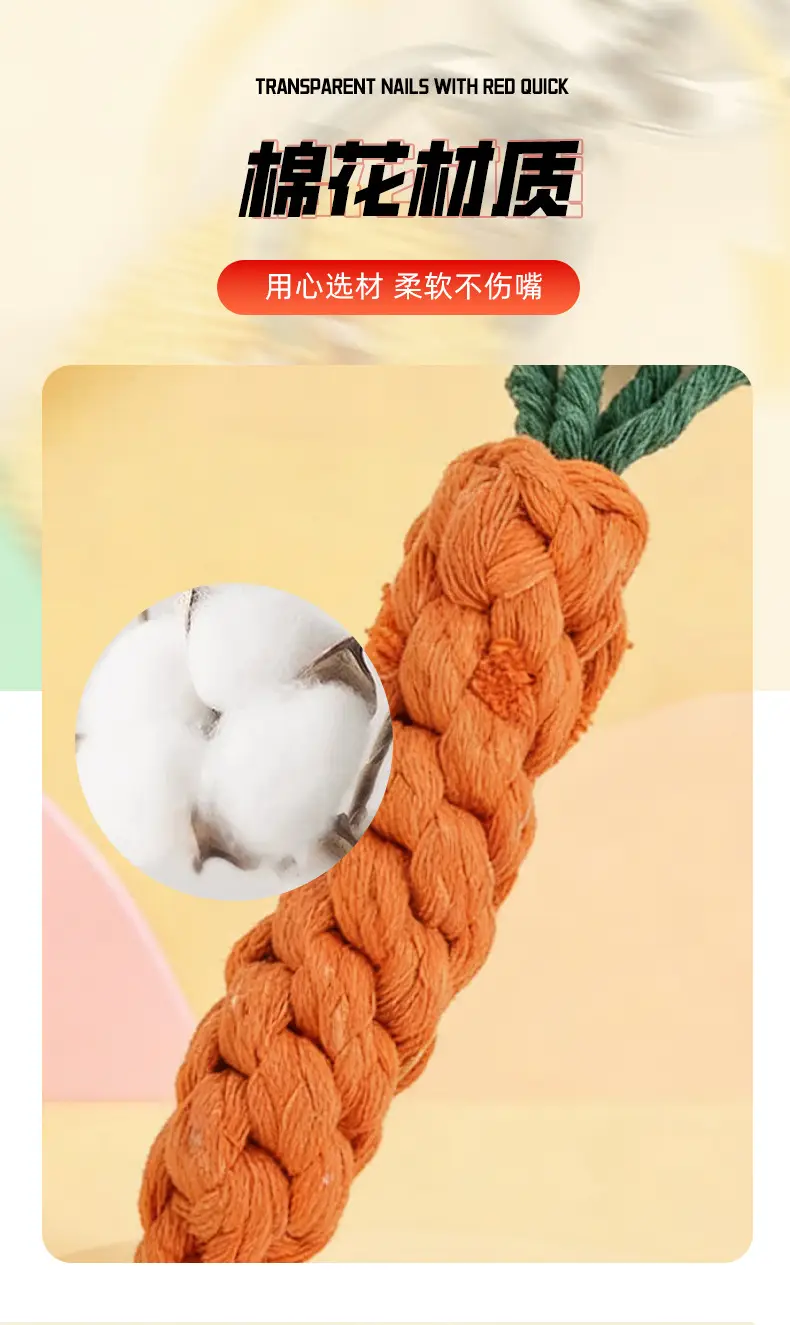 Dog Toys Wholesale, Rope Knot Chew Toys, Durable Teeth Cleaning Toys, Boredom Relief Toys for Large Dogs, Teddy Dogs, Puppy Toys, Pet Supplies — feature 7