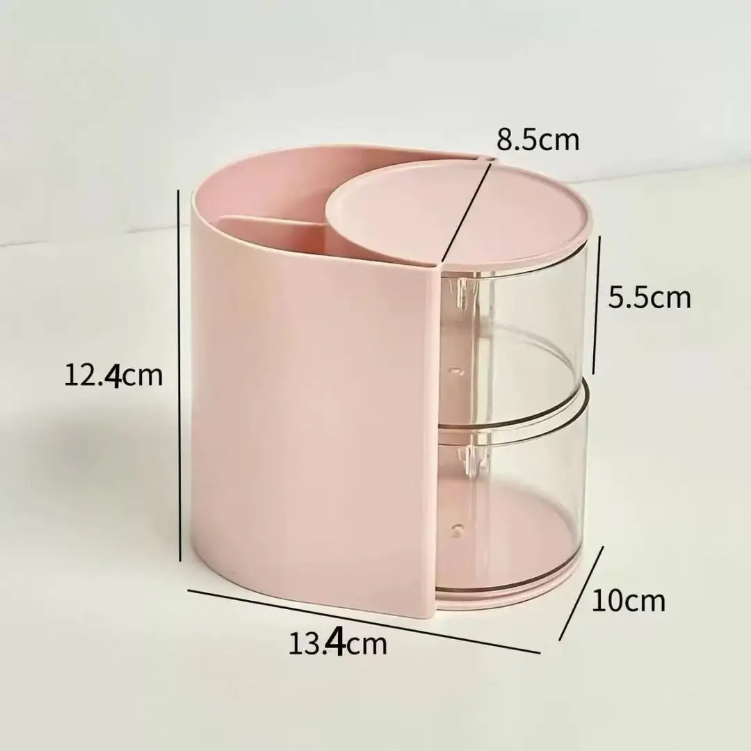 Children's Hair Accessories Storage Box Dopamine Baby Hair Clips Hairbands Elastic Bands Organizer Cute Desktop Jewelry Box for Little Girls