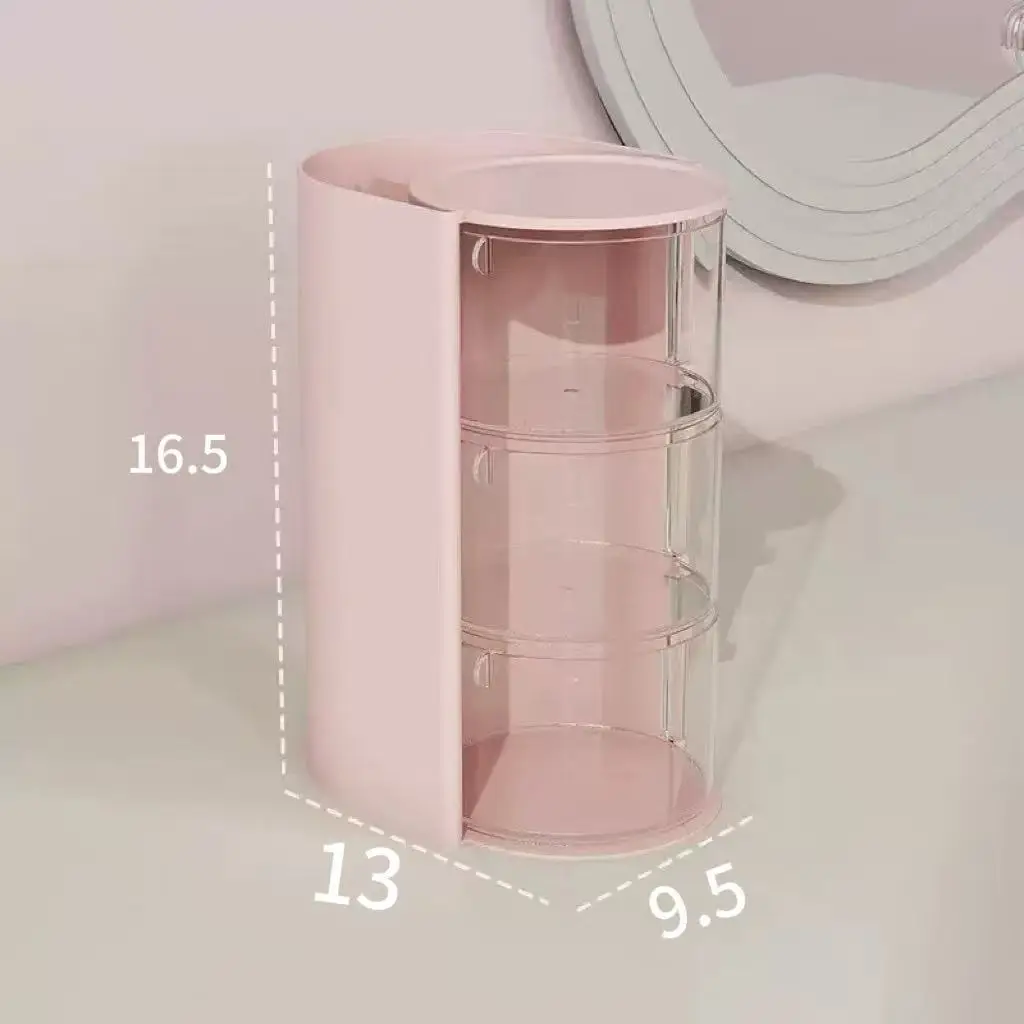 Children's Hair Accessories Storage Box Dopamine Baby Hair Clips Hairbands Elastic Bands Organizer Cute Desktop Jewelry Box for Little Girls