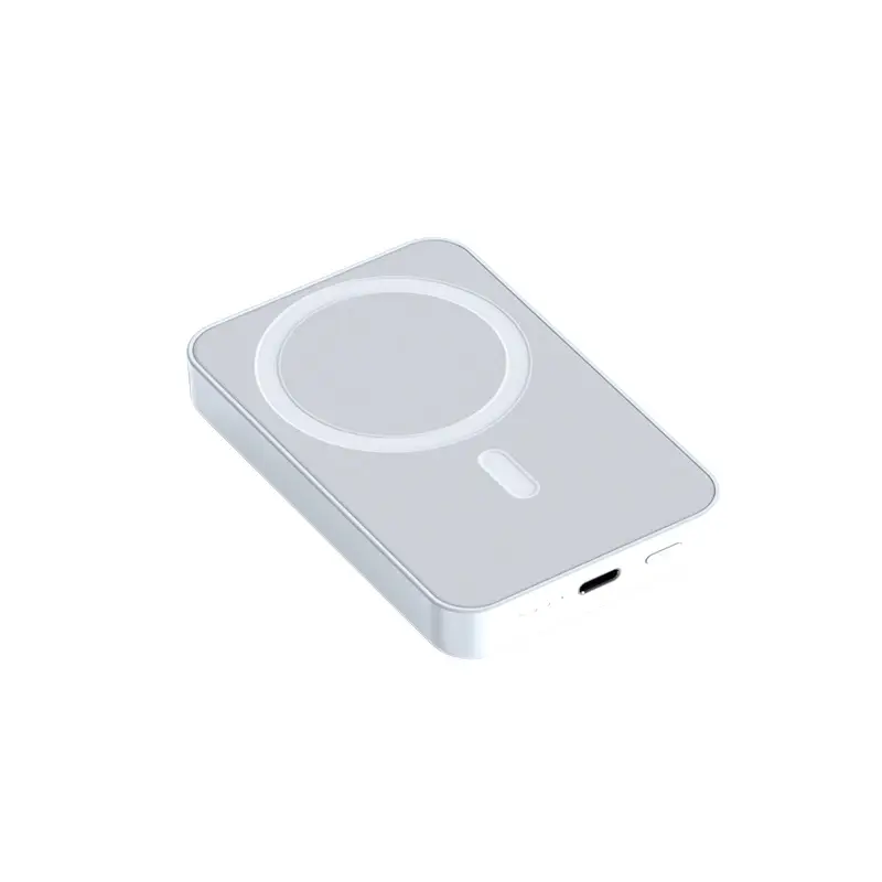 Magsafe Ultra-Thin Wireless 3C Magnetic Power Bank 10000Mah Fast Charging Mobile Power Supply with Logo Printing Available for Cross-Border Sales