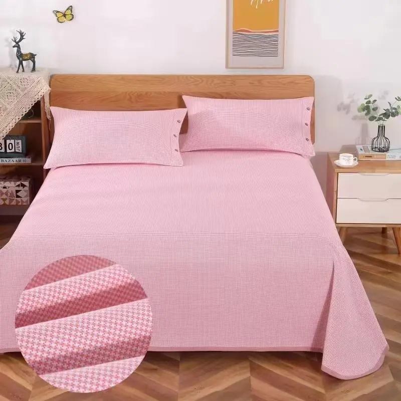 Summer Shandong Coarse Cotton Cooling Mat Sheet, Single Piece, Thickened Pure Cotton Old Canvas, Student Dormitory Air-Conditioned Soft Cooling Mat — feature 14