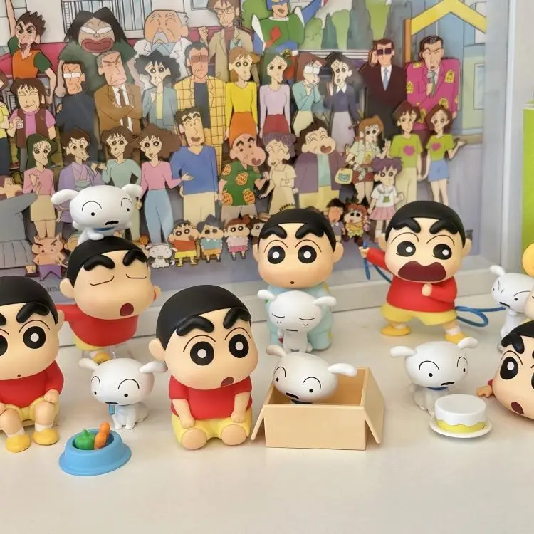 Crayon Shin-Chan Daily Series Blind Box Figurines Desktop Ornaments Collectible Figures Gifts for Women — feature 6