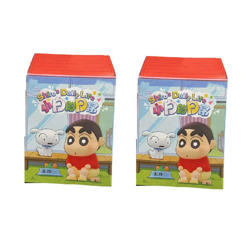 Crayon Shin-Chan Daily Series Blind Box Figurines Desktop Ornaments Collectible Figures Gifts for Women