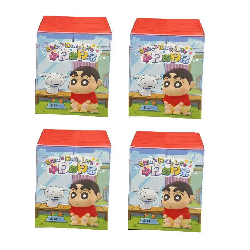 Crayon Shin-Chan Daily Series Blind Box Figurines Desktop Ornaments Collectible Figures Gifts for Women