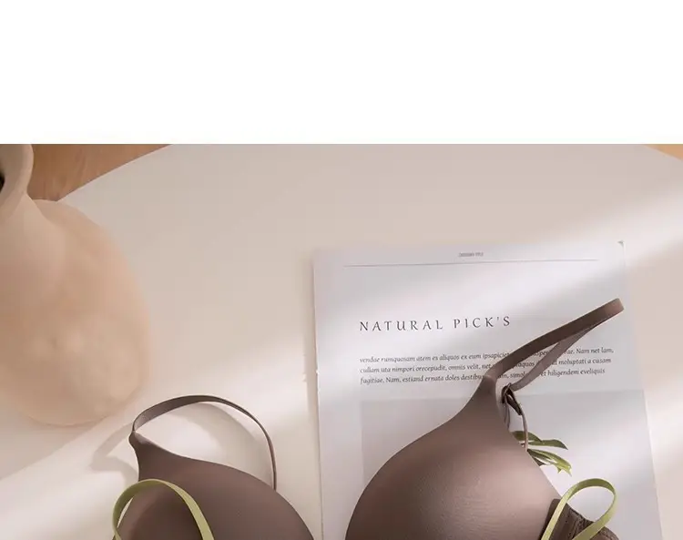 Youthful Nylon Front-Clasp Push-Up Bra, Seamless, for Small Busts, No Empty Cups, Deep Backless, Beautiful Back, Summer Bra — feature 37