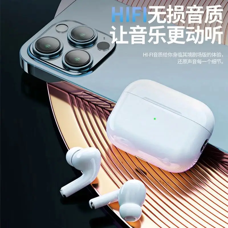 Cross-Border Hot-Selling Product: Huaqiangbei Bluetooth Earphones 5Th and 6Th Generation Pro2 Wireless Type-C with Long Battery Life, Noise Reduction, and Top-Notch Sound Quality