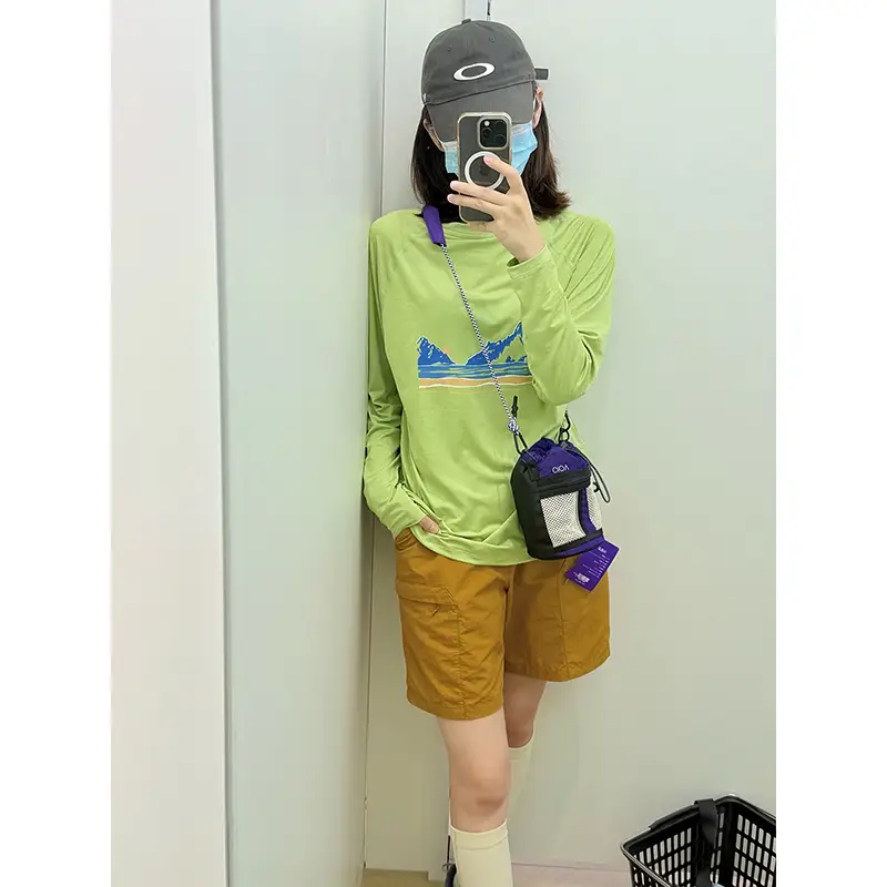 Lightweight Moisture-Wicking Quick-Drying Clothing for Women and Men, Autumn Breathable Sun Protection Long-Sleeved T-Shirt, Outdoor Hiking Badminton Clothing — feature 4