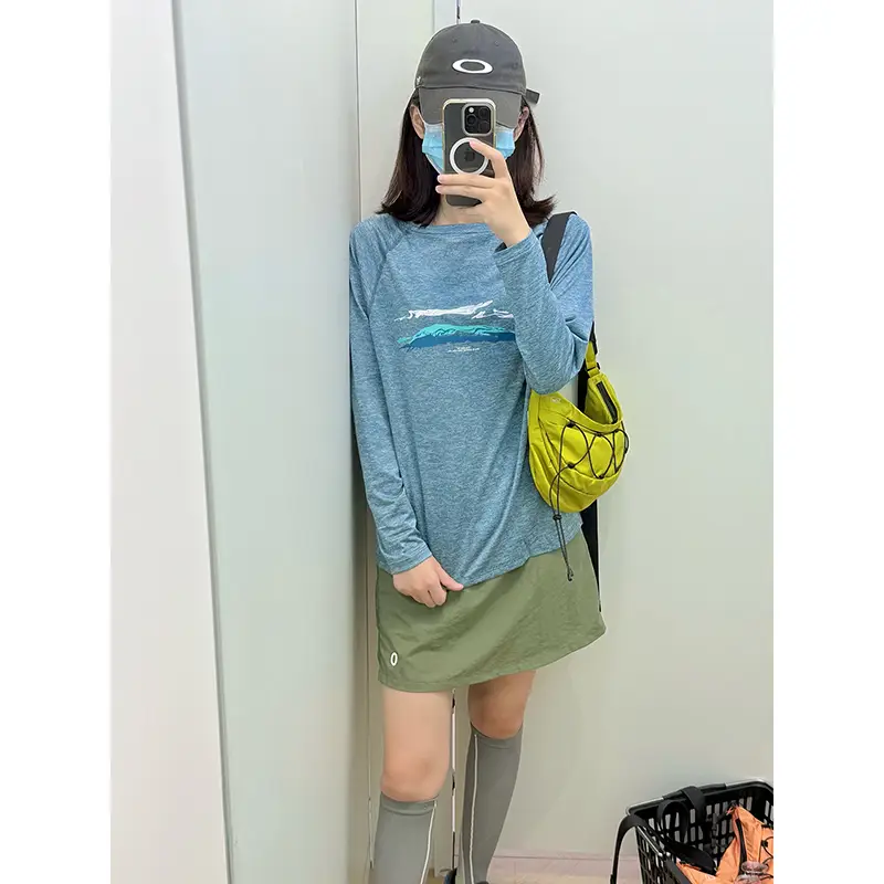 Lightweight Moisture-Wicking Quick-Drying Clothing for Women and Men, Autumn Breathable Sun Protection Long-Sleeved T-Shirt, Outdoor Hiking Badminton Clothing — feature 6