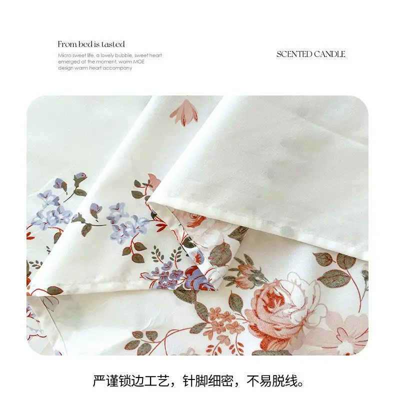 Cross-Border Trade Thickened Aloe Vera Cotton Bed Sheet Single Piece Brushed Fabric Bed Sheet for Student Dormitory and Home Use Double Bed Cover — feature 12