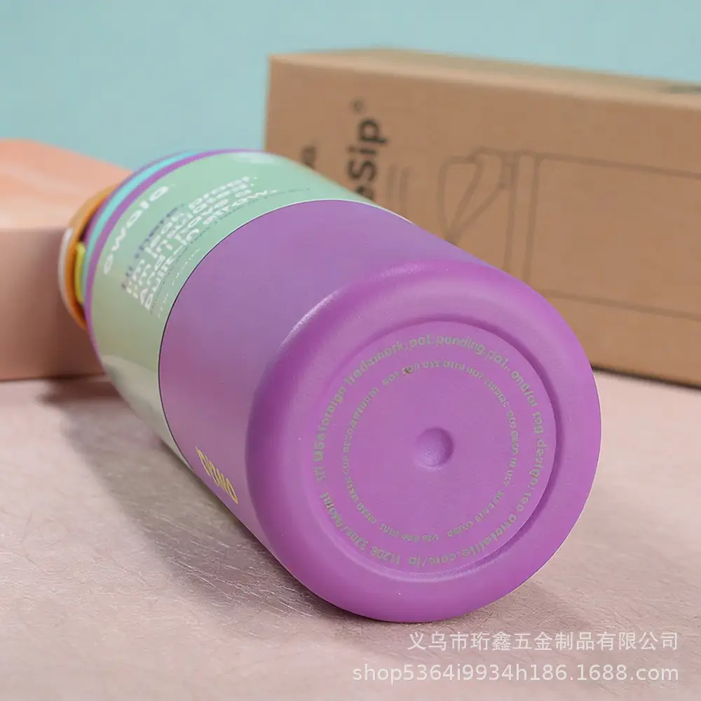 Amazon's New Owala Double-Layer Vacuum Insulated Cup, Outdoor Sports Water Bottle, Stainless Steel Pop-Up Cup — feature 21
