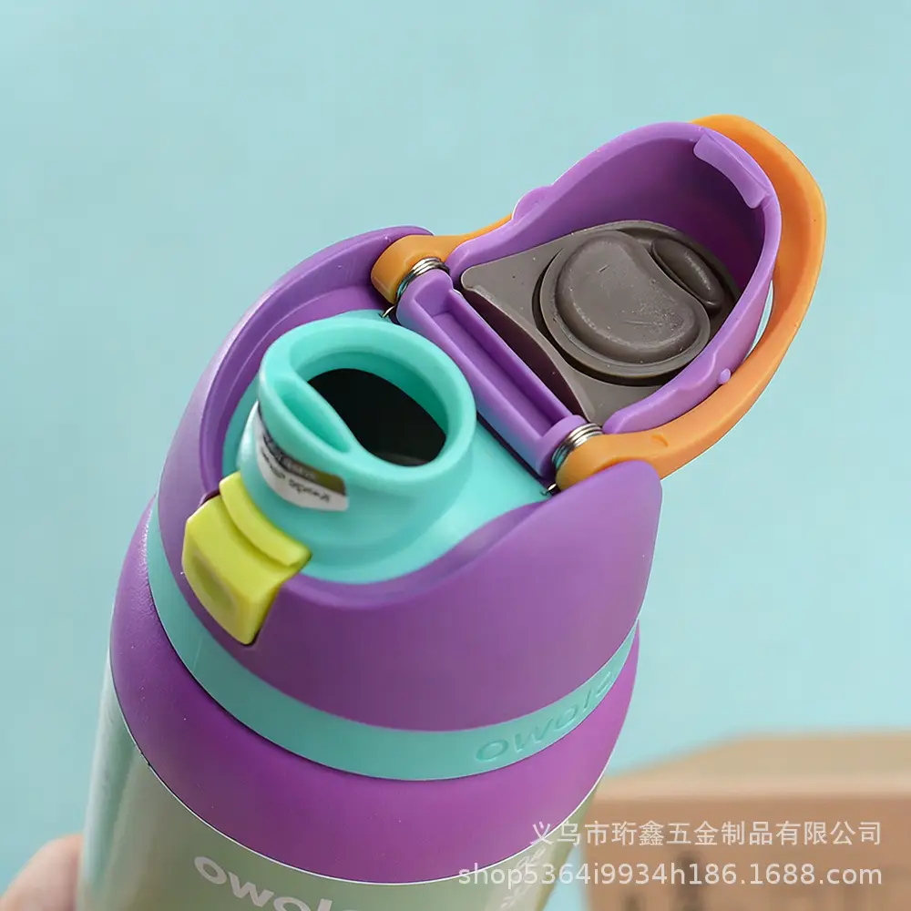 Amazon's New Owala Double-Layer Vacuum Insulated Cup, Outdoor Sports Water Bottle, Stainless Steel Pop-Up Cup — feature 26
