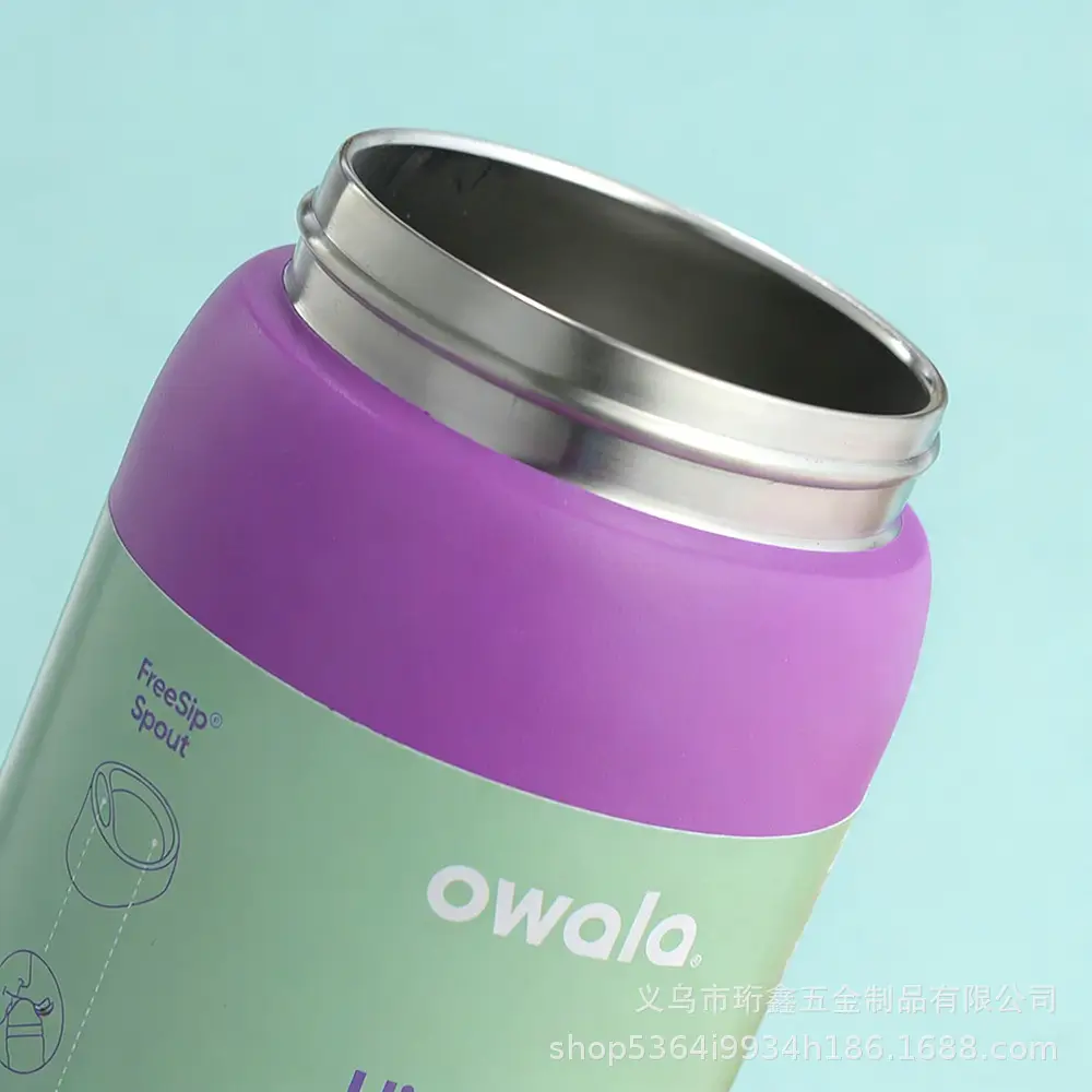 Amazon's New Owala Double-Layer Vacuum Insulated Cup, Outdoor Sports Water Bottle, Stainless Steel Pop-Up Cup — feature 29