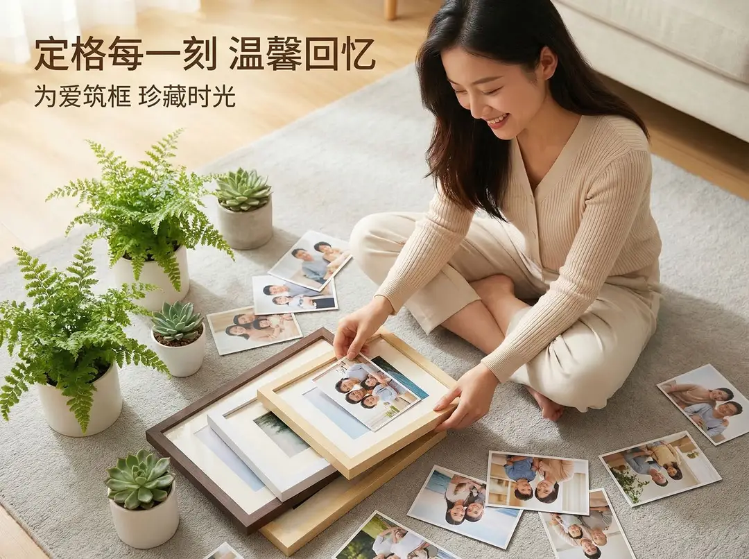 Customized Solid Wood Photo Frames A4A3 8K 16inch Wall-Mounted Picture Frames Natural Wood Photo Frames Wholesale Manufacturer — feature 1