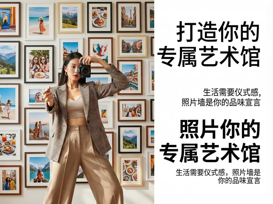 Customized Solid Wood Photo Frames A4A3 8K 16inch Wall-Mounted Picture Frames Natural Wood Photo Frames Wholesale Manufacturer — feature 6