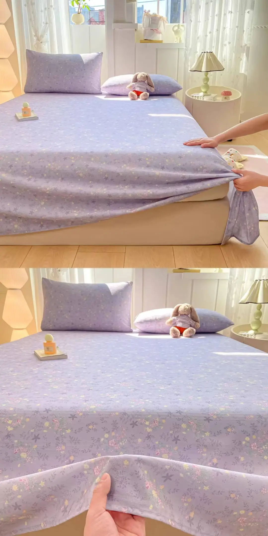 Old-Style Coarse Cloth Bed Sheet, Single Piece, Non-Pure Cotton, All-Cotton, Linen, Cotton-Linen Quilt Cover, Student Dormitory Single-Person Cooling Mat Bed Cover for Summer — feature 14