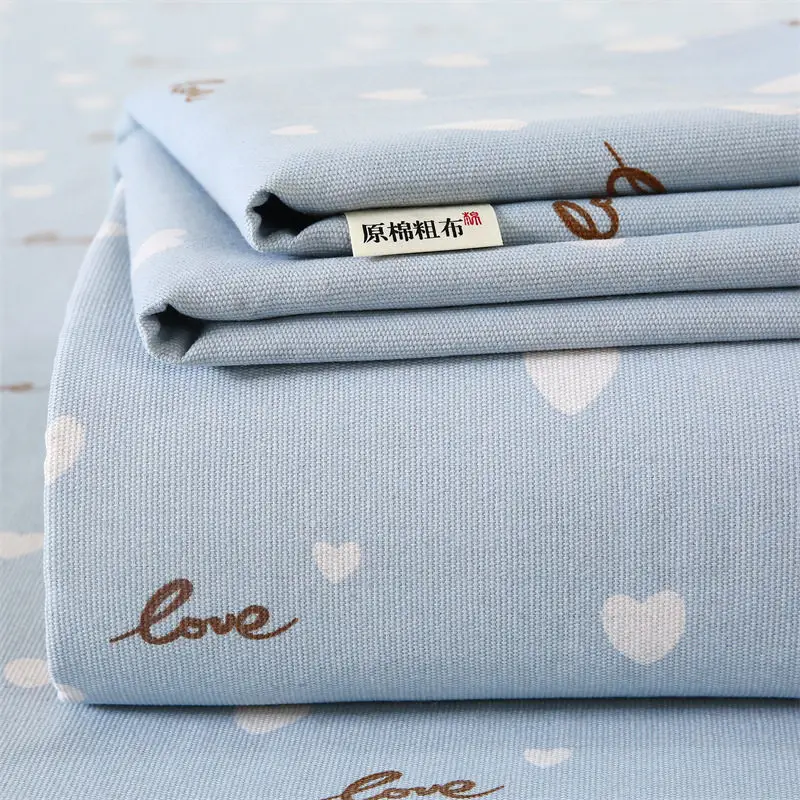 Old-Style Coarse Cloth Bed Sheet, Single Piece, Non-Pure Cotton, All-Cotton, Linen, Cotton-Linen Quilt Cover, Student Dormitory Single-Person Cooling Mat Bed Cover for Summer