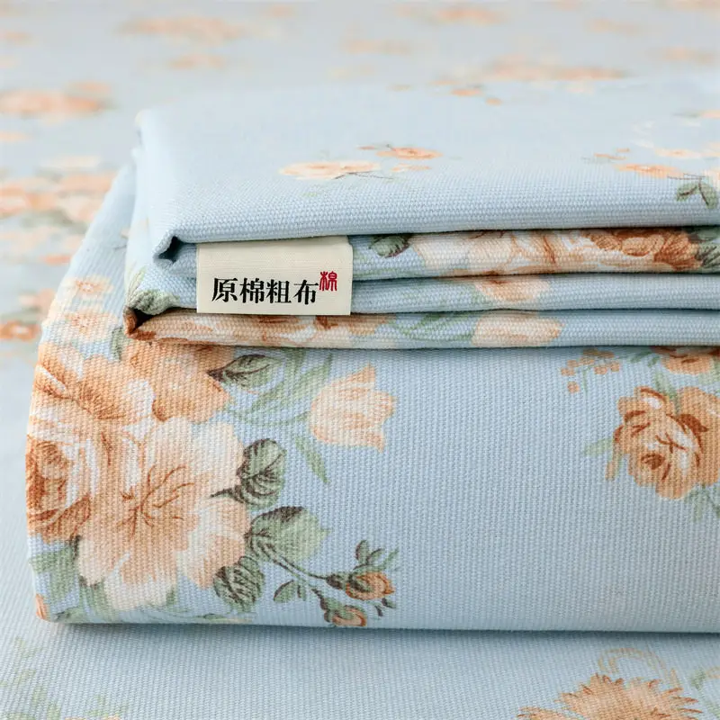 Old-Style Coarse Cloth Bed Sheet, Single Piece, Non-Pure Cotton, All-Cotton, Linen, Cotton-Linen Quilt Cover, Student Dormitory Single-Person Cooling Mat Bed Cover for Summer