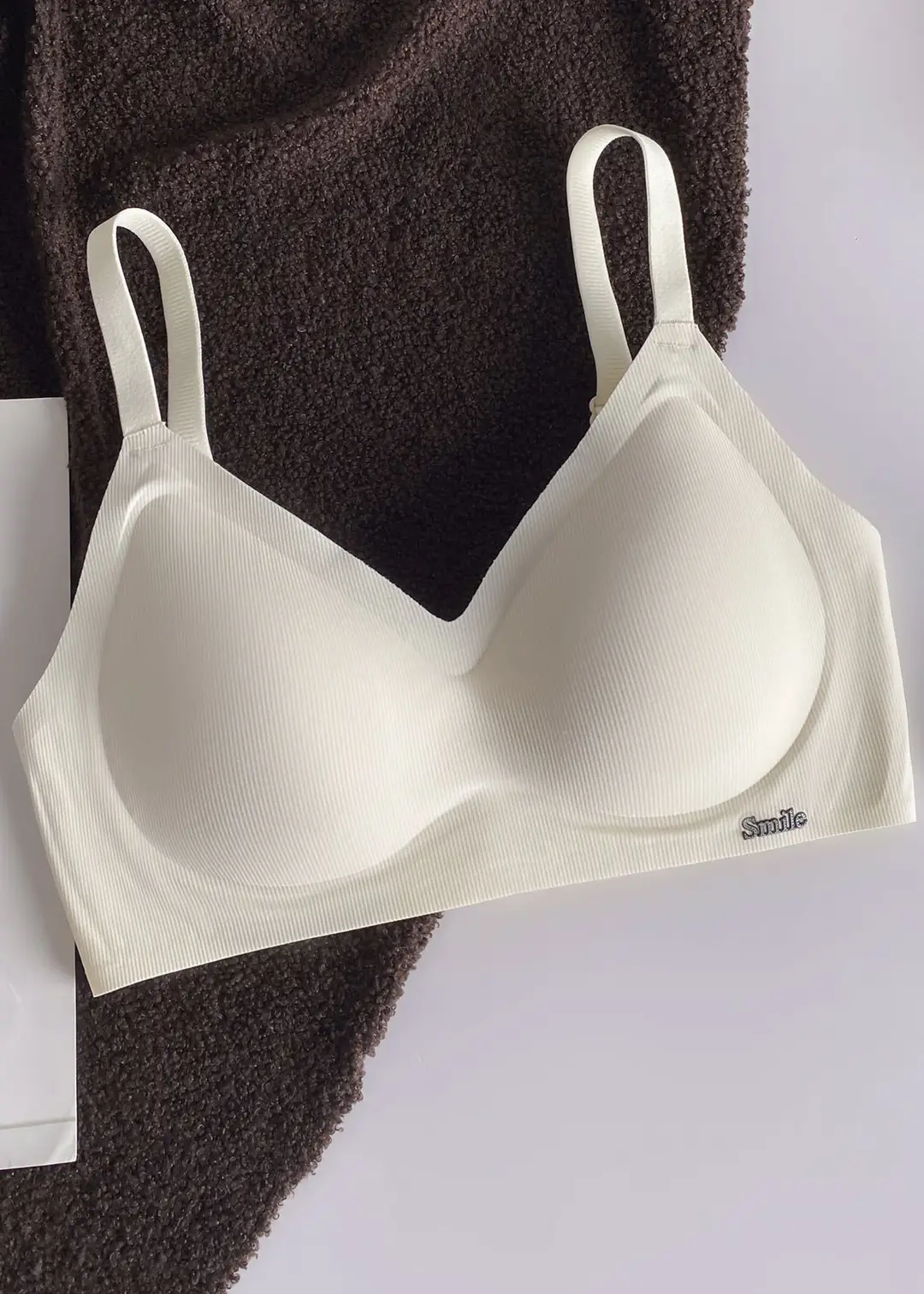 Pure Desire Seamless Nude Feel Underwear for Women, Jelly Soft Support, Side Breast Adjustment, Wireless Ultra-Thin Bra — feature 8