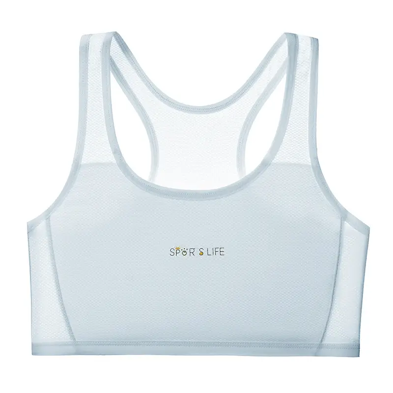 Girls' Bras for Development Period, Anti-Exposure Underwear for Young Girls, Students, Middle School and High School Girls, Sports Anti-Shock Vests