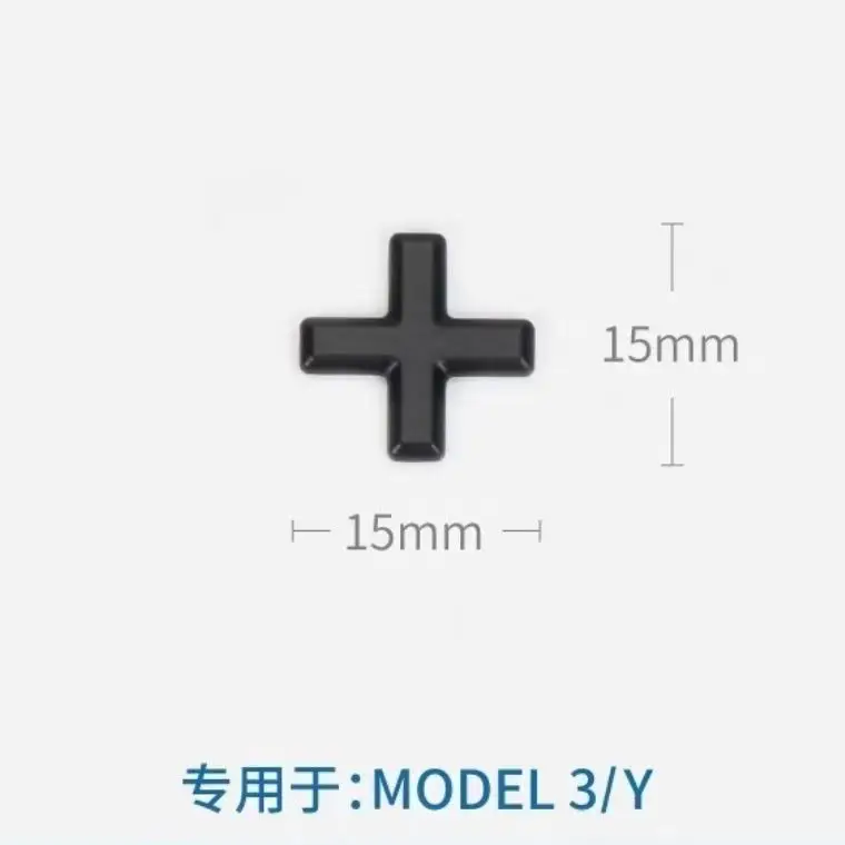 Manufacturer Wholesale Tesla Model 3 Syx Front Car Stickers Tesla Letter Hood Emblem Badge Rear Tail Car Emblem