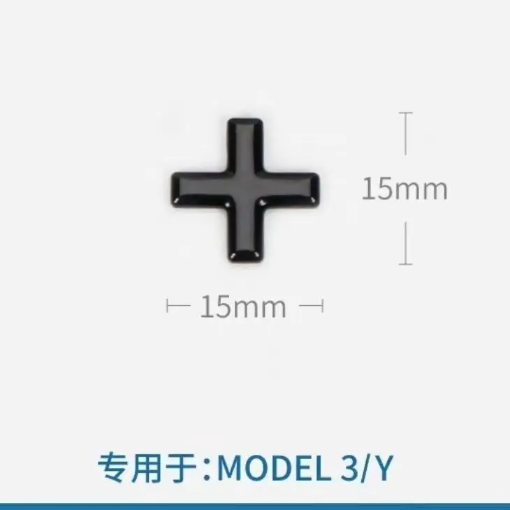 Manufacturer Wholesale Tesla Model 3 Syx Front Car Stickers Tesla Letter Hood Emblem Badge Rear Tail Car Emblem