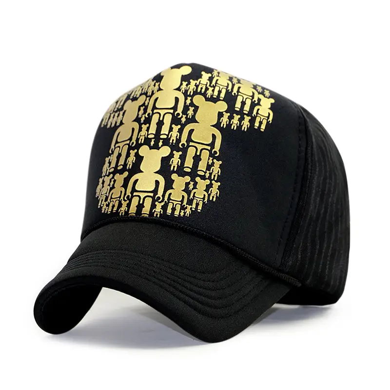 Owl Cartoon Cap White Black High Breathable Summer - Image 7