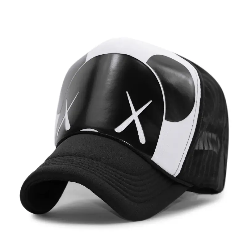 Owl Cartoon Cap White Black High Breathable Summer - Image 8