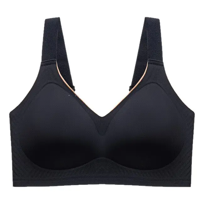 Seamless Push-Up Bra for Everyday Wear, Minimizes Large Busts, Soft Support, Comfortable and Soft, Wireless Bra