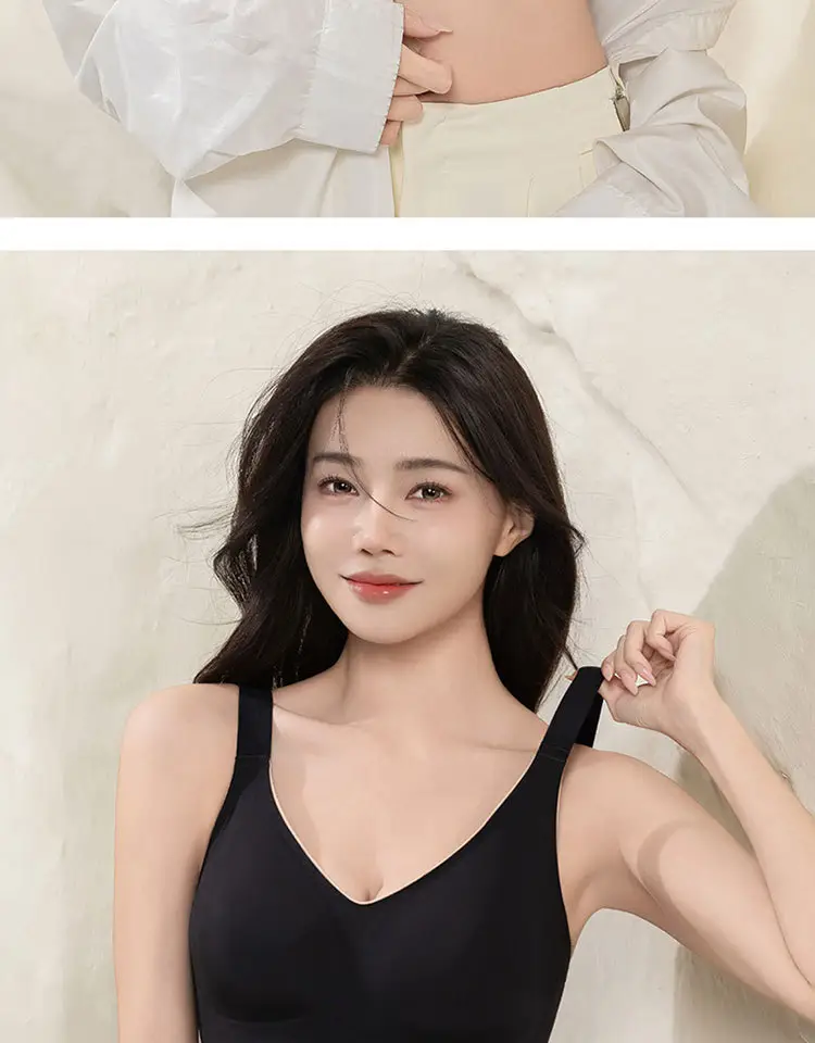 Seamless Push-Up Bra for Everyday Wear, Minimizes Large Busts, Soft Support, Comfortable and Soft, Wireless Bra — feature 21