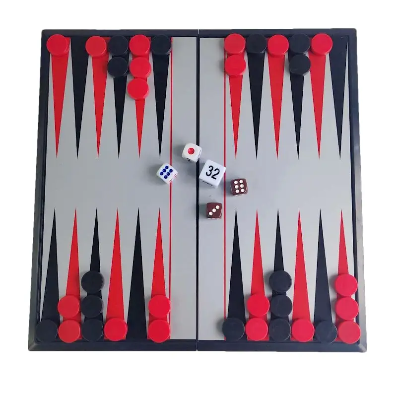 Cross-Border Amazon Backgammon Magnetic Chess Pieces Folding Board Children's Educational Toys Wholesale