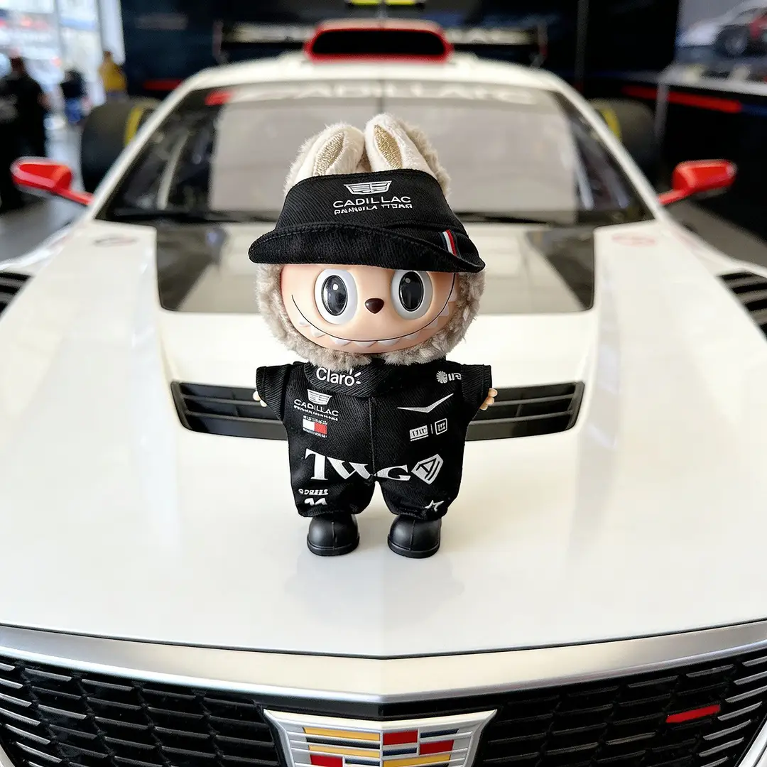 First, Second, and Third Generation Labubu Doll Clothes Racing Suit F1 Mclaren New Season 17cm Labubu Clothes and Hats Wholesale — feature 16