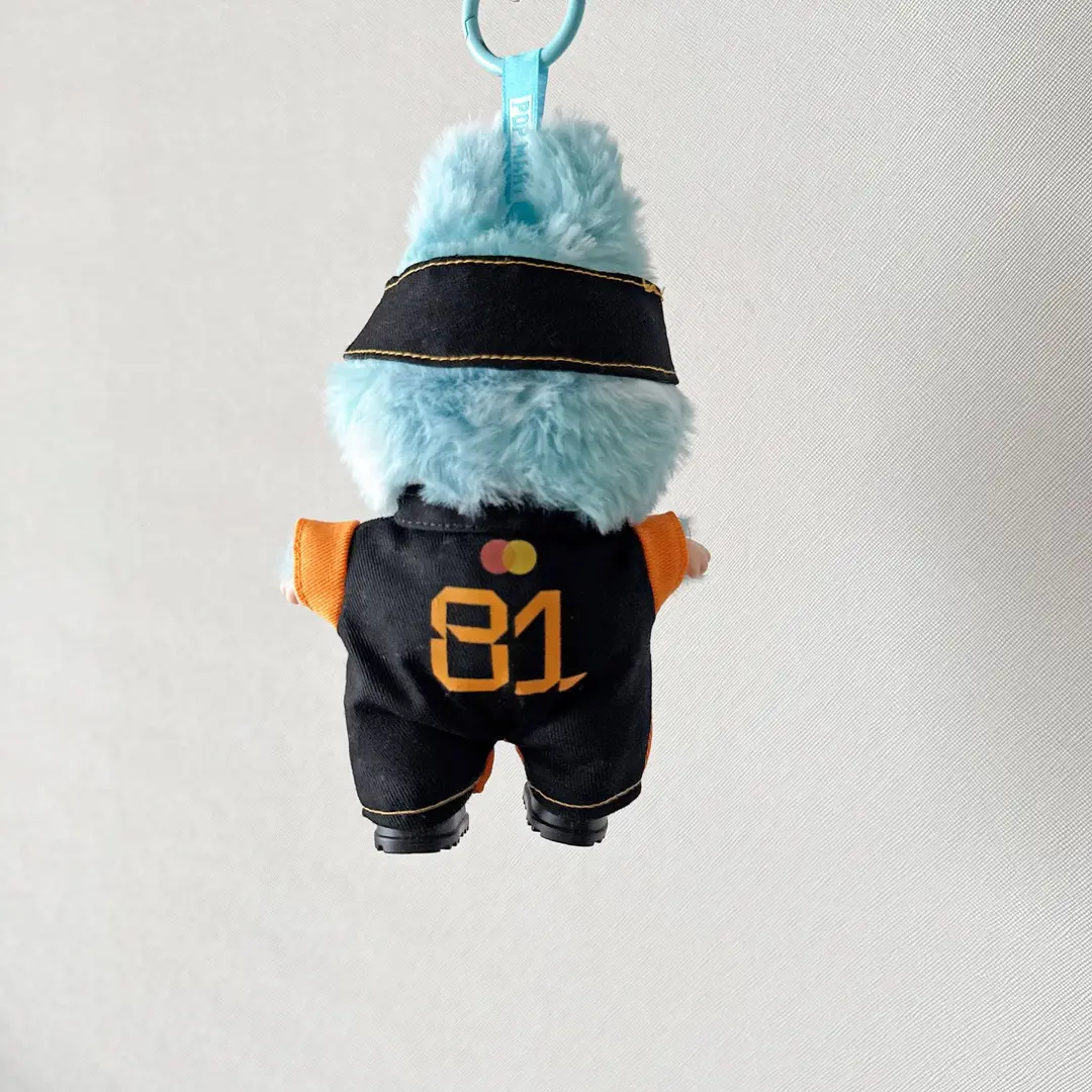 First, Second, and Third Generation Labubu Doll Clothes Racing Suit F1 Mclaren New Season 17cm Labubu Clothes and Hats Wholesale — feature 20