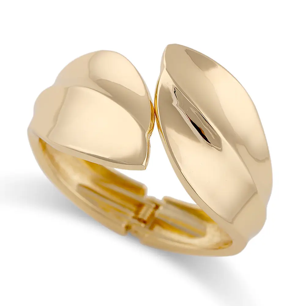 Open-Ended Gold Bracelet for Women, High-End Metallic Silver Arm Ring Jewelry, Vintage Arm Decoration Accessory for Women